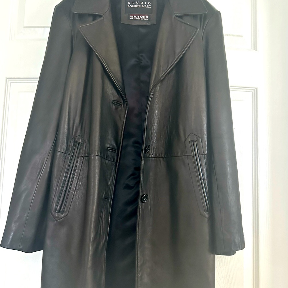 Long Leather Jacket